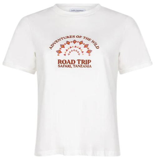 LOFTY MANNER - T-SHIRT ESTELLY WHITE