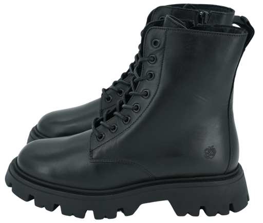 APPLE OF EDEN - BOOTS NOIRS À LACETS