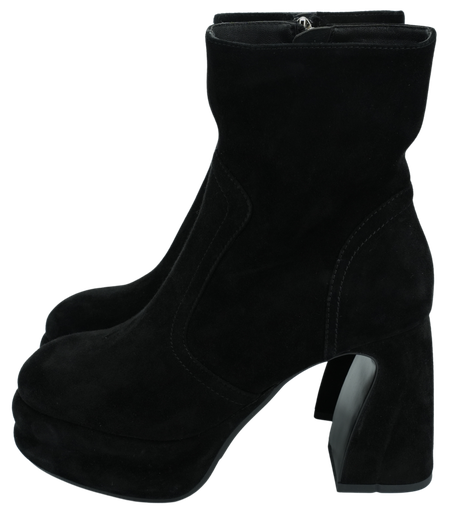 JEANNOT - SCHWARZE BUBBLE PLATEAU-STIEFEL