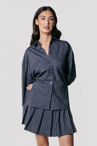 COLOURFUL REBEL - BLUSE „TALIA“ – ANTHRAZIT