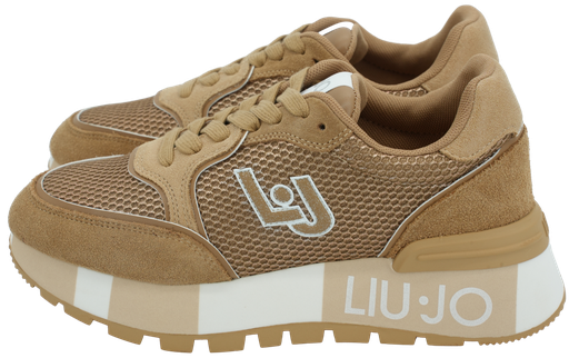 LUI JO - BASKETS "AMAZING 25" BEIGE
