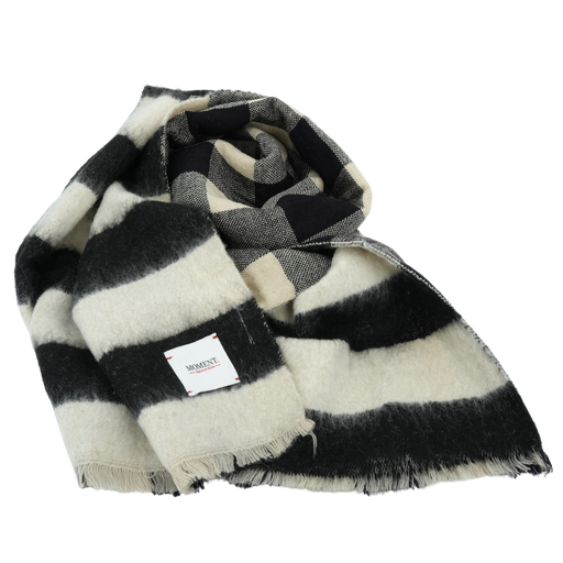 MOMENT - SCHWARZ-WEIßER „ELI“-SCHAL