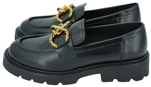 MI/MAI - BLACK "SOHO" MOCCASINS