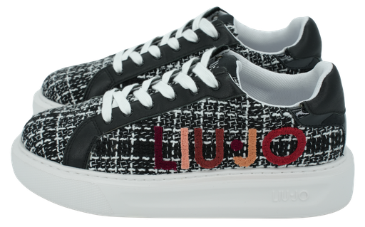 LUI JO - SCHWARZ-WEISSE „KYLIE 24“-SNEAKER