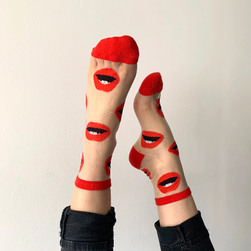 SOCKETTE - CHAUSSETTES TRANSPARENTES BOUCHES