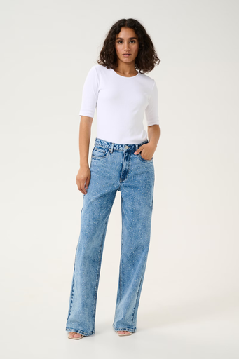 KAFFE - "KATHORA" JEANS WITH SEQUINS