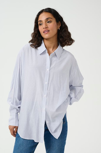 KAFFE - BLAUW "KAMILENA" SHIRT