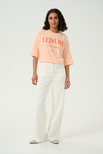 KAFFE - JEANS "KAKARLA" BEIGE