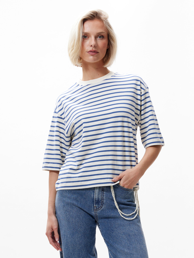 CATWALK JUNKIE - BLAUES SEEMANN-T-SHIRT