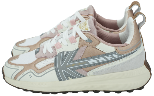 KAOTIKO - GOLDENE UND ROSA „DETROIT TECH“-SNEAKERS