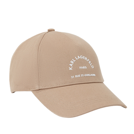 KARL LAGERFELD - BEIGE KAPPE „RUE ST-GUILLAUME“