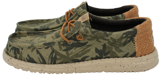 HEY DUDE - KHAKI-MOKASSINS „WALLY PALM JUTE“