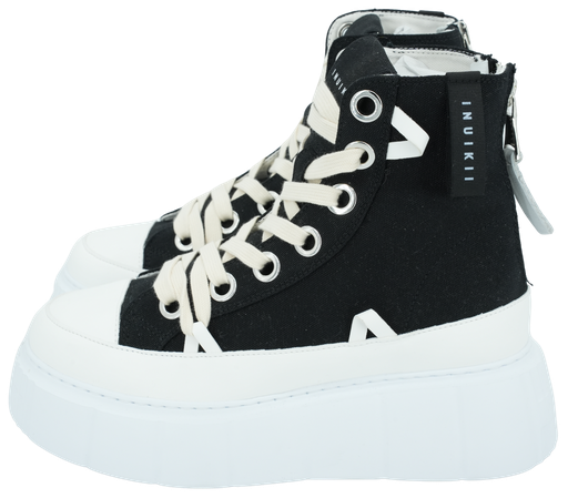 INUIKII - BLACK "MATILDA" SNEAKERS