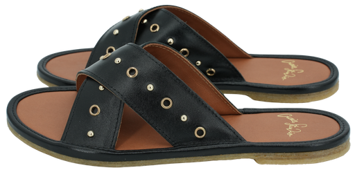 CRAIE STUDIO - BLACK "INFINITI" SANDALS