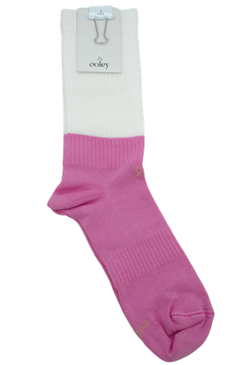 OOLEY - CHAUSSETTES YIN YANG PINK S
