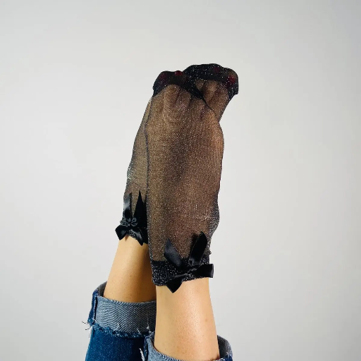 SOCKETTE - CHAUSSETTES À PAILLETTES