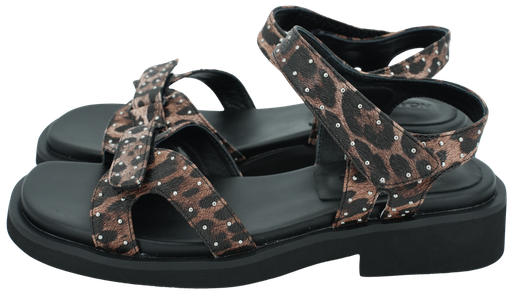 NOA HARMON - LEOPARD-SANDALEN