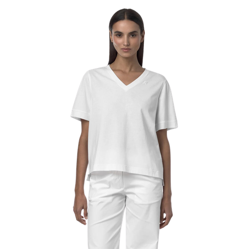 K-WAY - T-SHIRT "LEDA" BLANC
