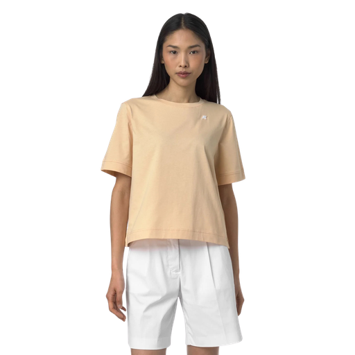 K-WAY - GEEL "SELUNE" T-SHIRT