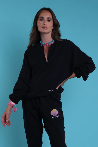 LOVERS BAY CLUB - PULLOVER ZIP "LOS CABOS"