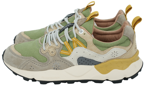 FLOWER MOUNTAIN - KHAKI "YAMANO 3 UNI" SNEAKERS