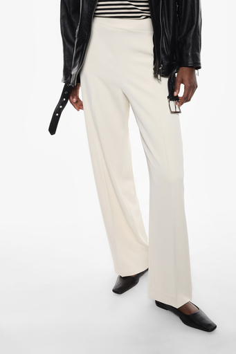 IMPERIAL - PANTALON BEIGE SUR ÉLASTIQUE