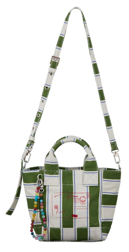 BECKSÖNDERGAARD - GREEN LINED "GABBY" BAG