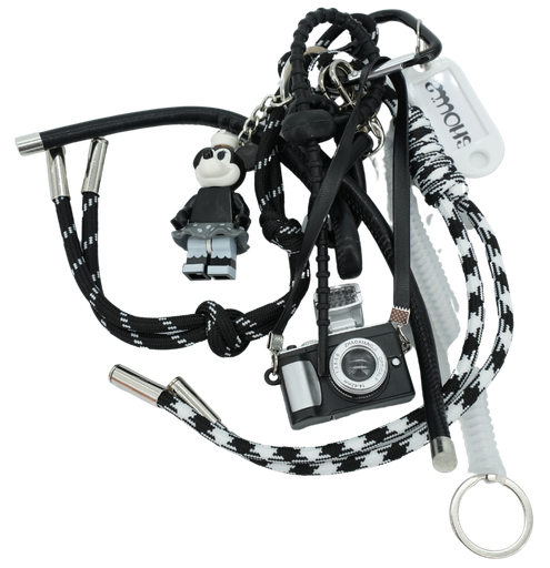 SHOUIA - BLACK "MINNIE" BAG CHARM