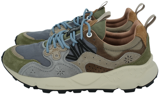 FLOWER MOUNTAIN - GRAU-KHAKI-SNEAKERS „YAMANO 3“