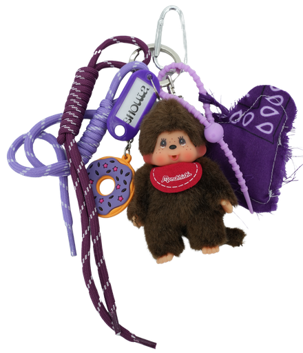 SHOUIA - GRIGRI DE SAC "KIKI HEART" VIOLET