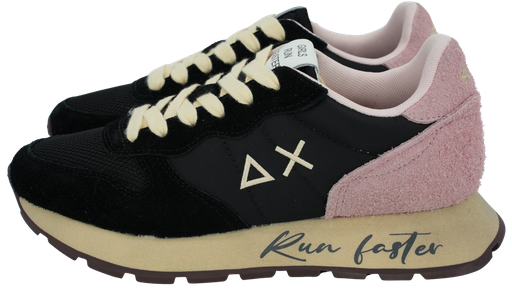 SUN68 - BLACK "ALLY VINTAGE" SNEAKERS