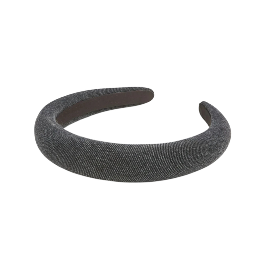 BECKSÖNDERGAARD - "DENIMA MIDI" GRIJZE JEANS HOOFDBAND