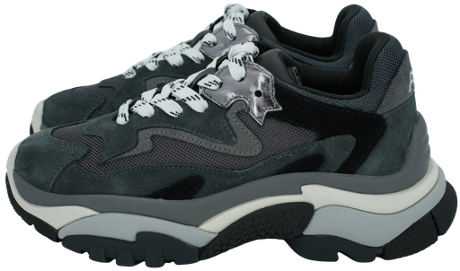 ASH - ZWART-GRIJZE "ADDICT" SNEAKERS