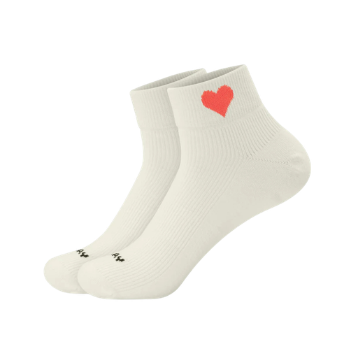 JCLAY - “SUNSET HEART” KORTE SOKKEN