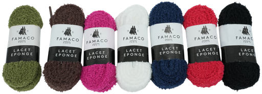FAMACO - LACETS "ÉPONGE" 120CM