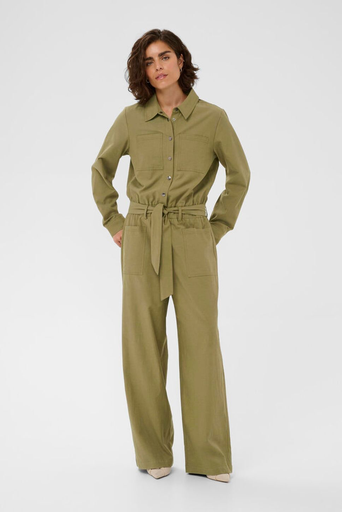 KAFFE - "KALIVA" KHAKI-JUMPSUIT