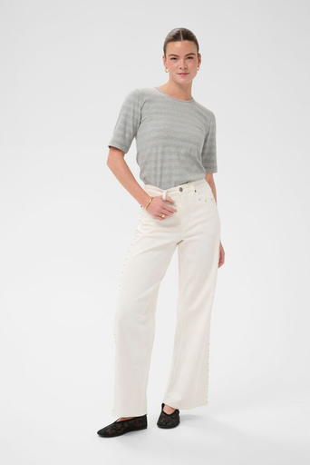 KAFFE - "KAJUNO" WHITE JEANS