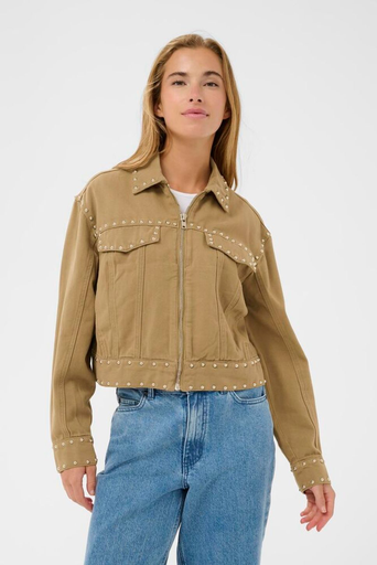 KAFFE - "KABRYNN" COGNAC JACKET