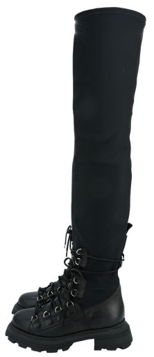 GIANNI RENZI - SCHWARZE KEEP-STIEFEL