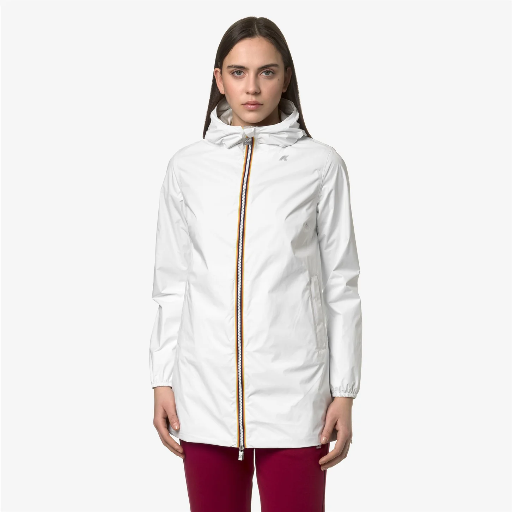 K-WAY - VESTE "SOPHIE PLUS 2 RÉVERSIBLE" BEIGE ET BLANCHE