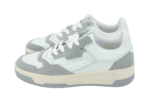 SCHMOOVE - BASKETS "SMATCH" GRISES ET BLANCHES