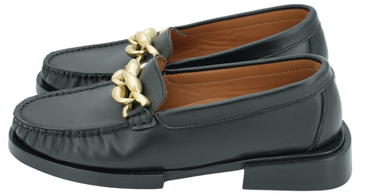 BOBBIES - “IMANE DEEP BLACK” MOCASSINS