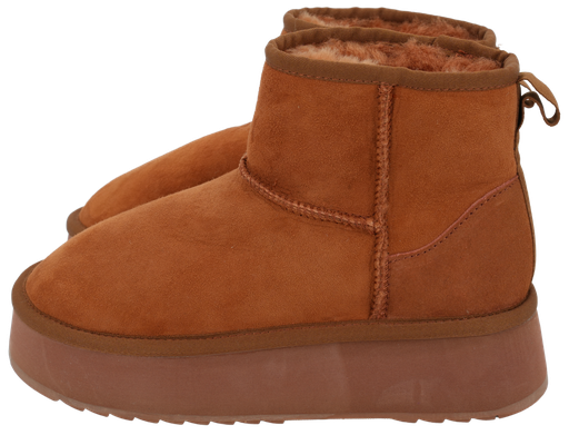 [AW23-REGULARBRICK] HOOR - BOOTS FOURRÉES OCRES HAUTES