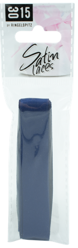 RINGELSPITZ - BLAUW SATIJNEN KANT