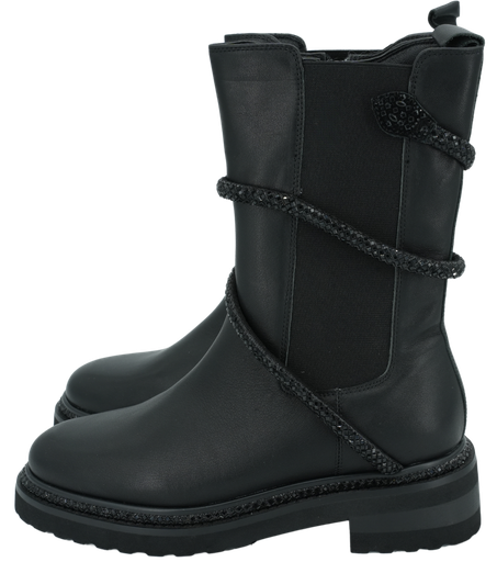 ALMA EN PENA - ZWARTE “SNAKE” LAARZEN