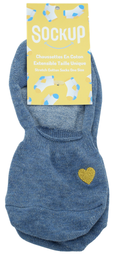 SOCKUP - BLAUWE ONZICHTBARE