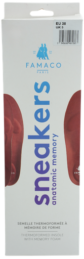 FAMACO -  THERMOFORMED MEMORY SHAPE INSOLES (F)